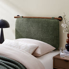 MOD-7205 Anela Wall-Mounted Chenille Upholstered Twin Headboard by Modway