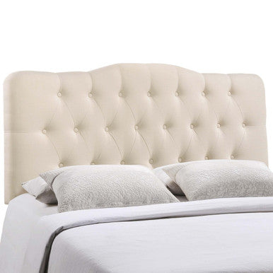 Modway MOD-5156-IVO Annabel Upholstered Fabric Full Headboard Ivory