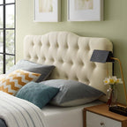 MOD-5154 Annabel Upholstered Fabric Queen Headboard by Modway