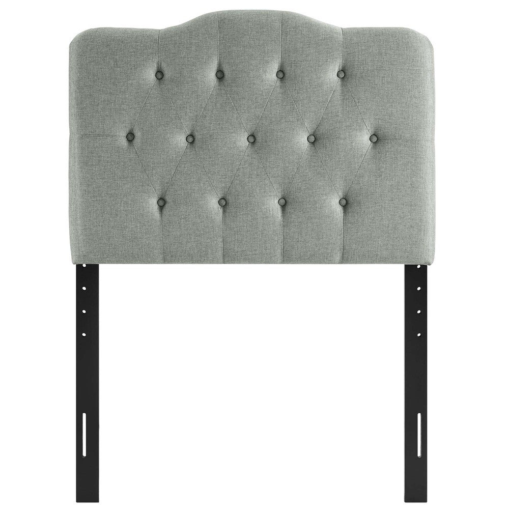 MOD-5160-GRY Annabel Upholstered Fabric Twin Headboard by Modway