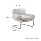 Modway Ansel Boucle Fabric Accent Chair by Modway-EEI-7180