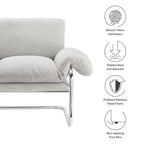 Modway Ansel Boucle Fabric Accent Chair by Modway-EEI-7180