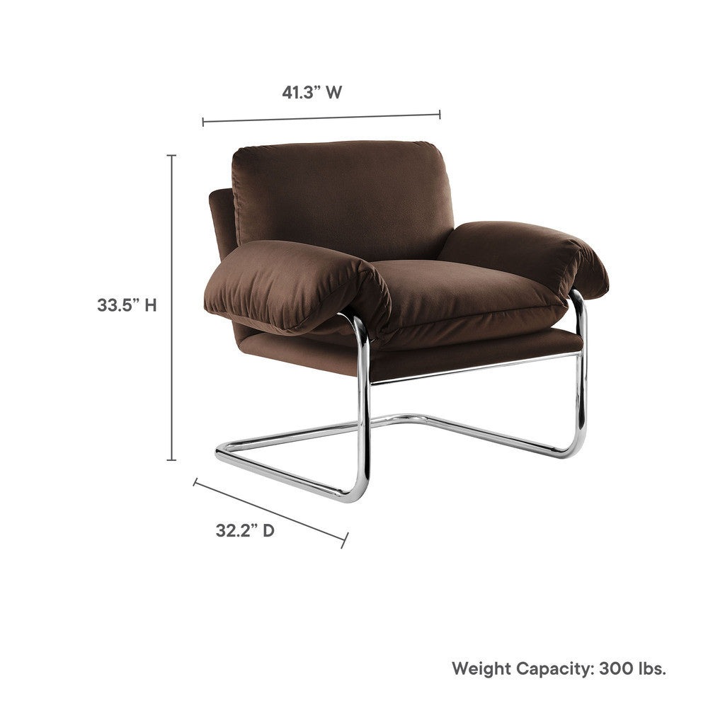 Modway Ansel Performance Velvet Accent Chair by Modway-EEI-7181