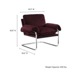 Modway Ansel Performance Velvet Accent Chair by Modway-EEI-7181