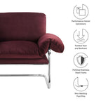 Modway Ansel Performance Velvet Accent Chair by Modway-EEI-7181