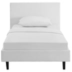 Modway Anya Fabric Twin Bed by Modway-MOD-5416-WHI