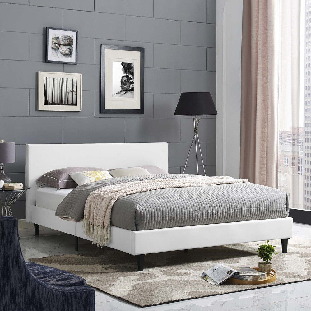 MOD-5417-WHI Anya Full Bed by Modway