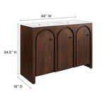 EEI-6792 Appia 48" Double Sink Bathroom Vanity by Modway