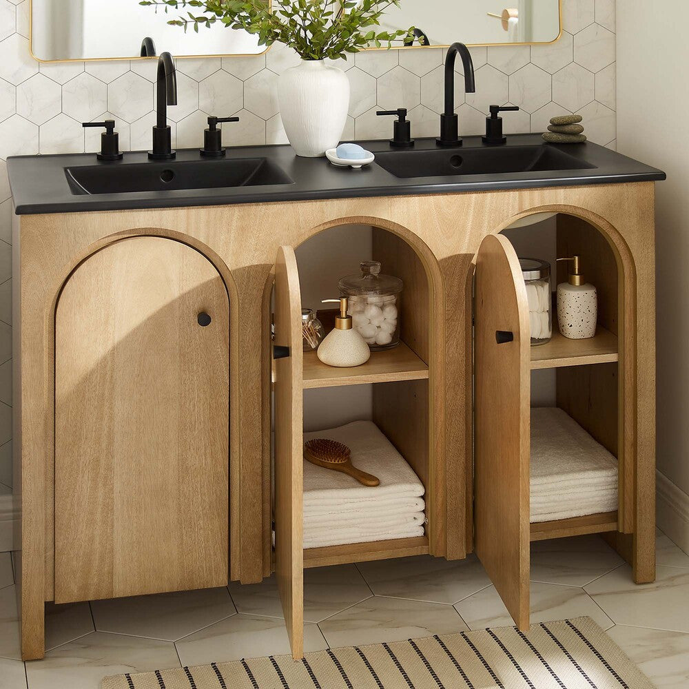 EEI-6793 Appia 48" Double Sink Bathroom Vanity by Modway