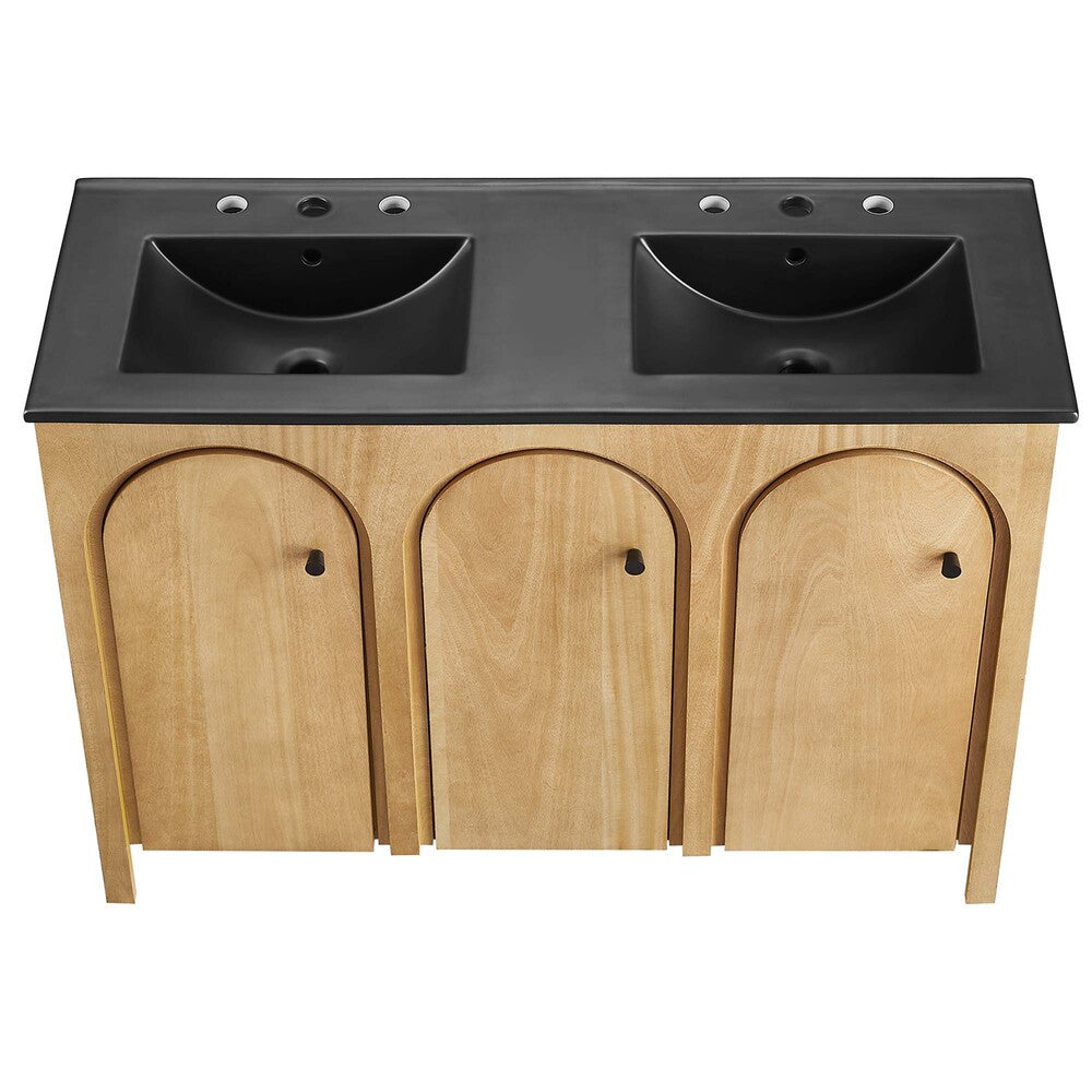 EEI-6793 Appia 48" Double Sink Bathroom Vanity by Modway