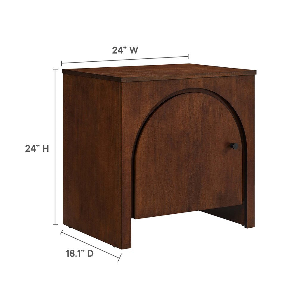 MOD-7109 Appia Arched Door Nightstand by Modway