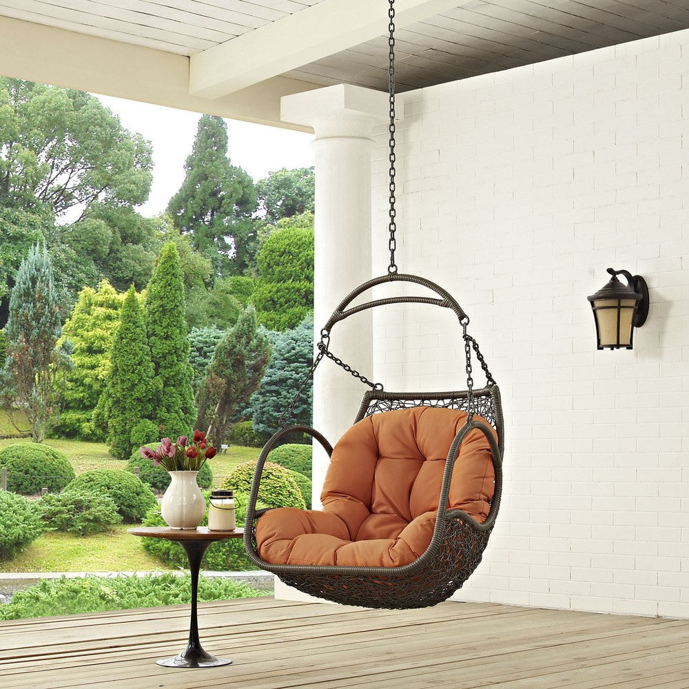 EEI-2659 Arbor Outdoor Patio Swing Chair Without Stand by Modway