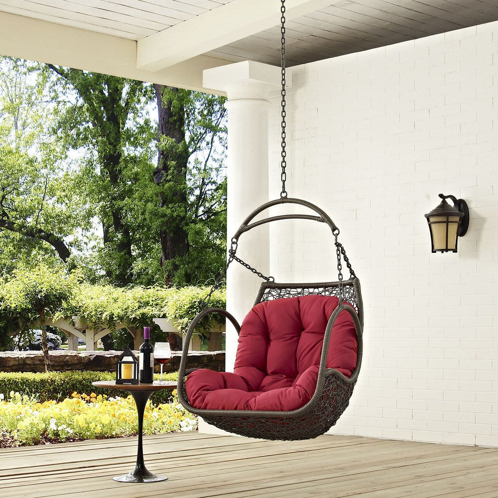 EEI-2659 Arbor Outdoor Patio Swing Chair Without Stand by Modway