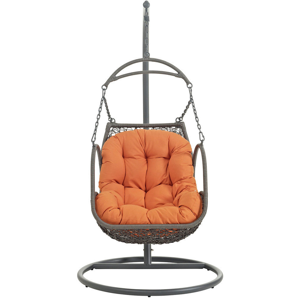 EEI-2279 Arbor Outdoor Patio Wood Swing Chair by Modway