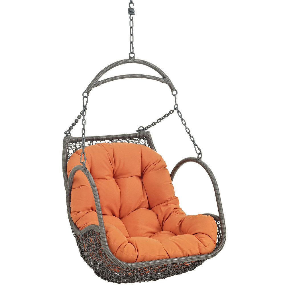 EEI-2279 Arbor Outdoor Patio Wood Swing Chair by Modway