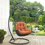 EEI-2279 Arbor Outdoor Patio Wood Swing Chair by Modway