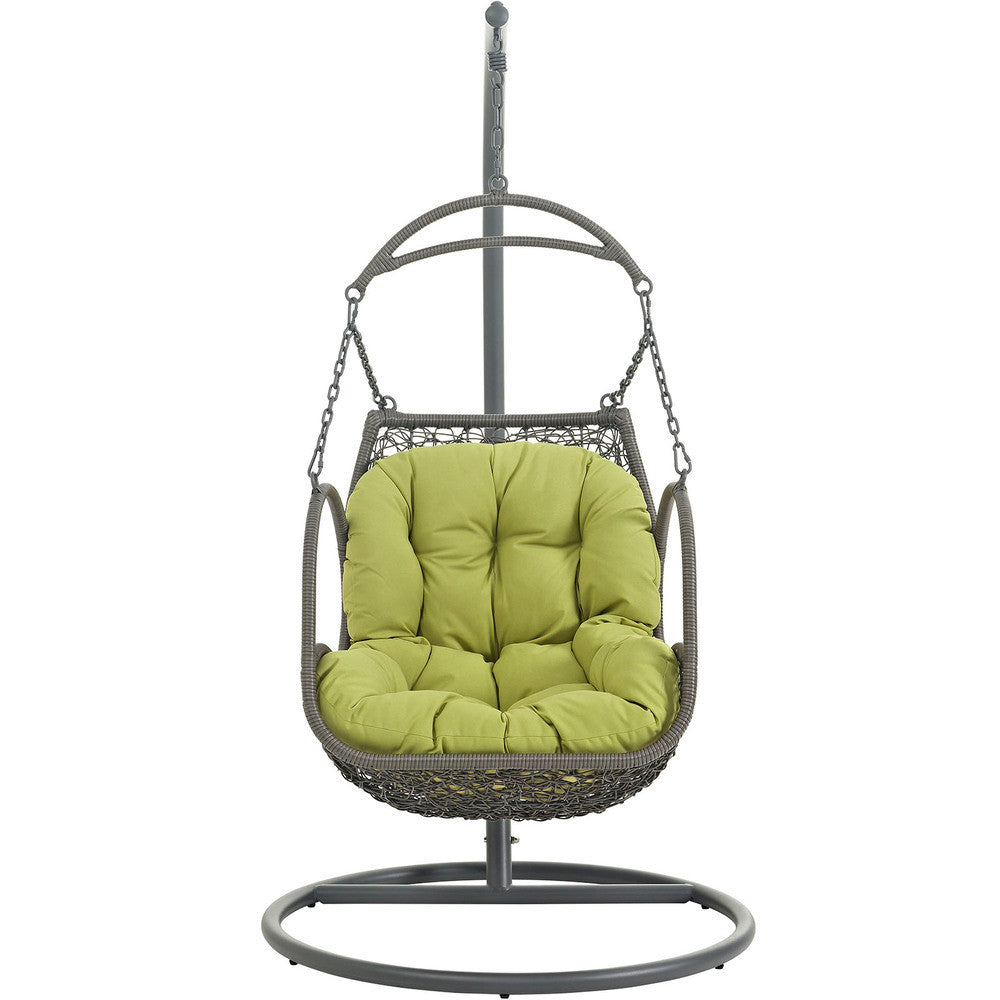 EEI-2279 Arbor Outdoor Patio Wood Swing Chair by Modway