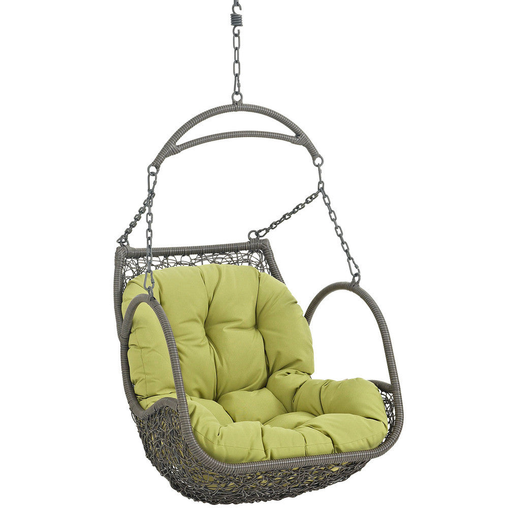 EEI-2279 Arbor Outdoor Patio Wood Swing Chair by Modway
