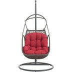 EEI-2279 Arbor Outdoor Patio Wood Swing Chair by Modway