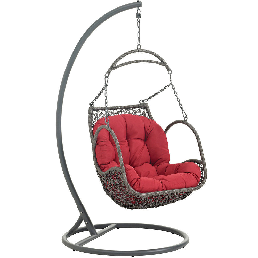 EEI-2279 Arbor Outdoor Patio Wood Swing Chair by Modway
