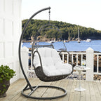 EEI-2279 Arbor Outdoor Patio Wood Swing Chair by Modway