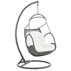 EEI-2279 Arbor Outdoor Patio Wood Swing Chair by Modway