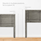 MOD-6220 Archie Wood Twin Headboard by Modway