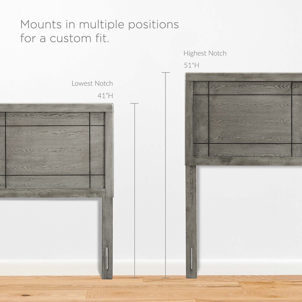 MOD-6220 Archie Wood Twin Headboard by Modway