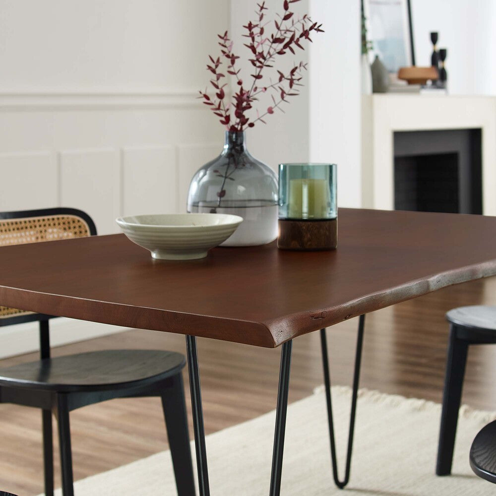 EEI-6059 Ardor 60" Live Edge Acacia Wood Acacia Wood Dining Table by Modway