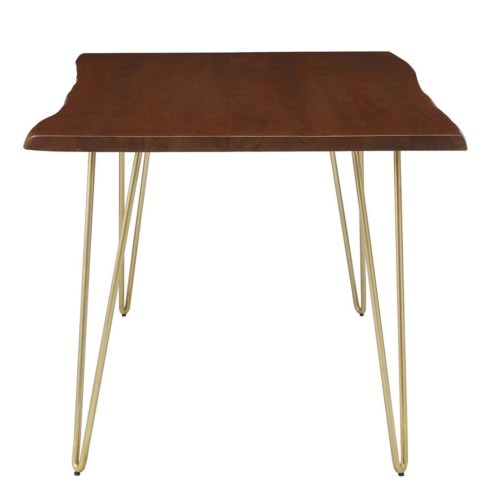 EEI-6059 Ardor 60" Live Edge Acacia Wood Acacia Wood Dining Table by Modway