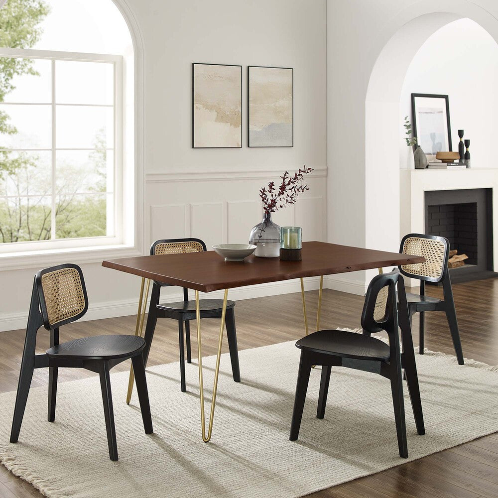 EEI-6059 Ardor 60" Live Edge Acacia Wood Acacia Wood Dining Table by Modway