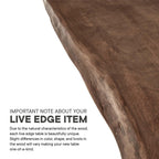 EEI-6070 Ardor 74" Live Edge Acacia Wood Acacia Wood Dining Table by Modway