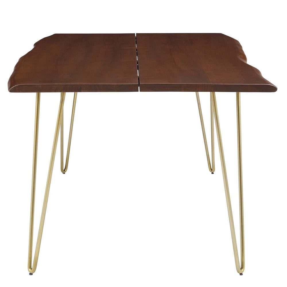 EEI-6070 Ardor 74" Live Edge Acacia Wood Acacia Wood Dining Table by Modway