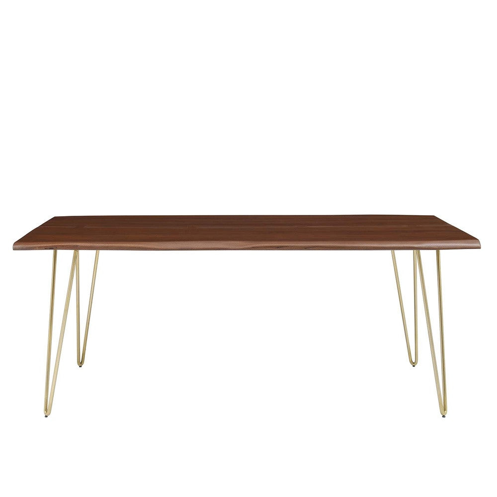 EEI-6070 Ardor 74" Live Edge Acacia Wood Acacia Wood Dining Table by Modway