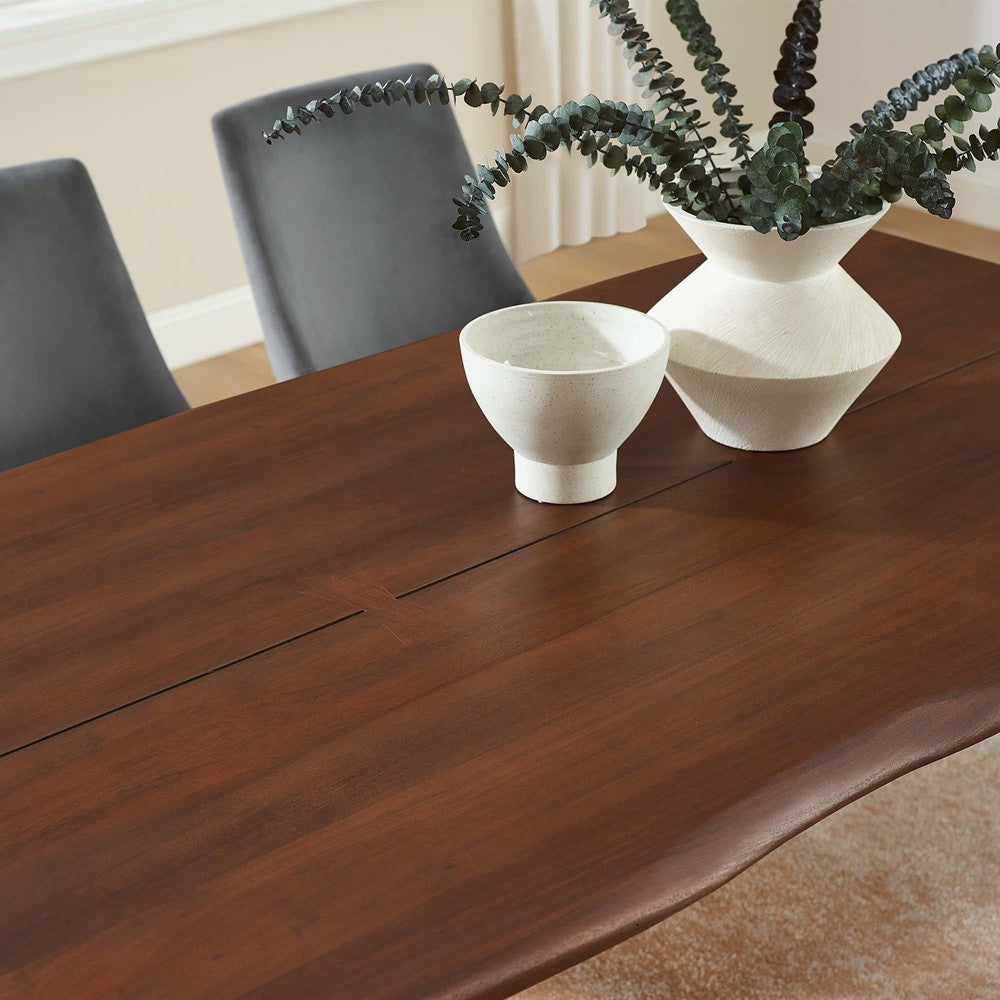 EEI-6070 Ardor 74" Live Edge Acacia Wood Acacia Wood Dining Table by Modway