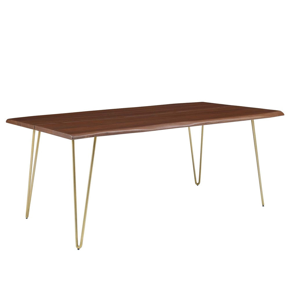 EEI-6070 Ardor 74" Live Edge Acacia Wood Acacia Wood Dining Table by Modway