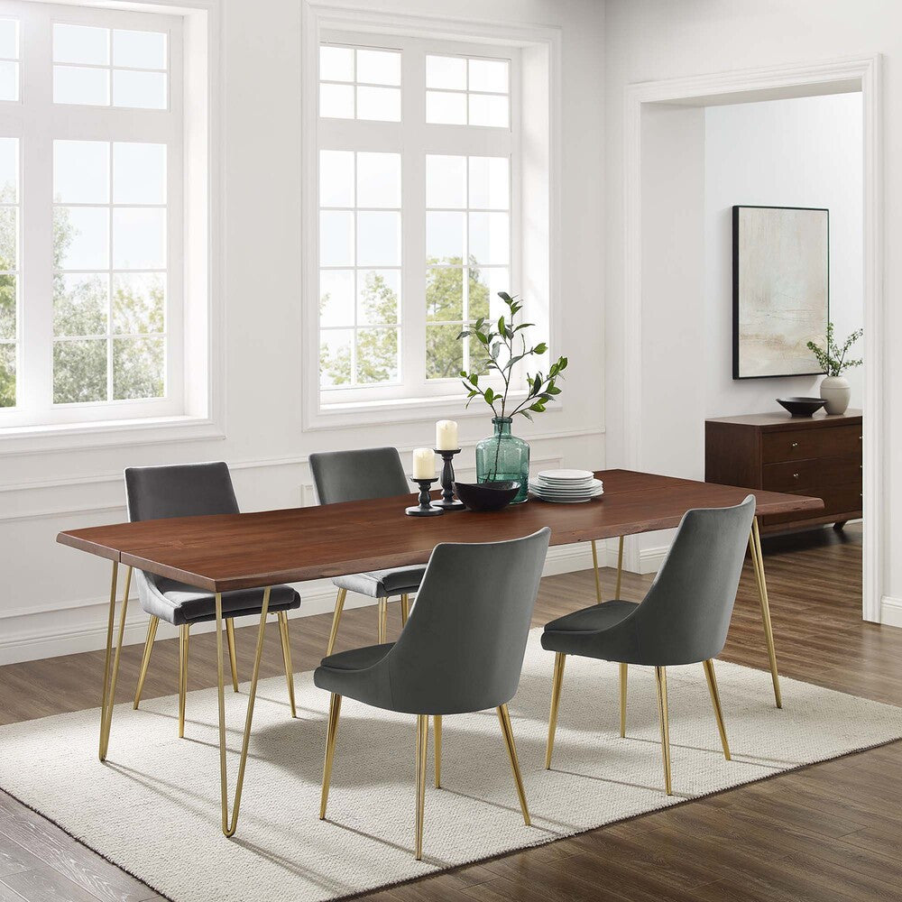 EEI-6072 Ardor 96" Live Edge Acacia Wood Acacia Wood Dining Table by Modway
