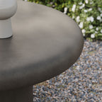 Modway Argos Indoor - Outdoor Patio Concrete Round Coffee Table by Modway-EEI-7092