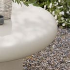 Modway Argos Indoor - Outdoor Patio Concrete Round Coffee Table by Modway-EEI-7092