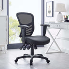 EEI-755-BLK Articulate Vinyl Office Chair by Modway