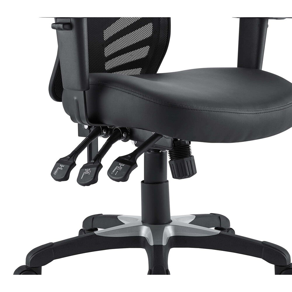 EEI-755-BLK Articulate Vinyl Office Chair by Modway
