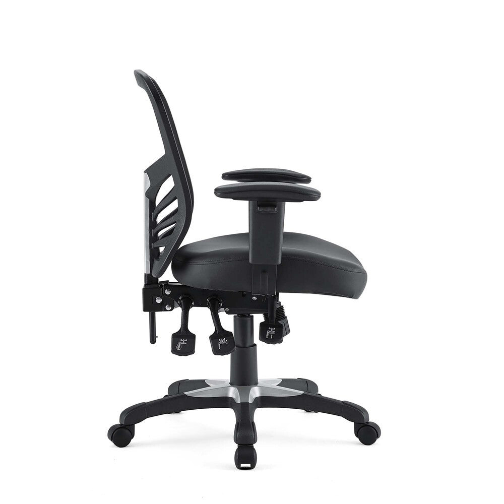 EEI-755-BLK Articulate Vinyl Office Chair by Modway