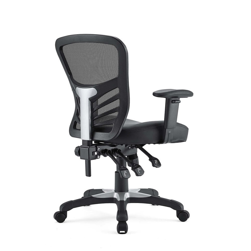 EEI-755-BLK Articulate Vinyl Office Chair by Modway
