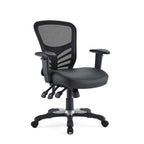 EEI-755-BLK Articulate Vinyl Office Chair by Modway