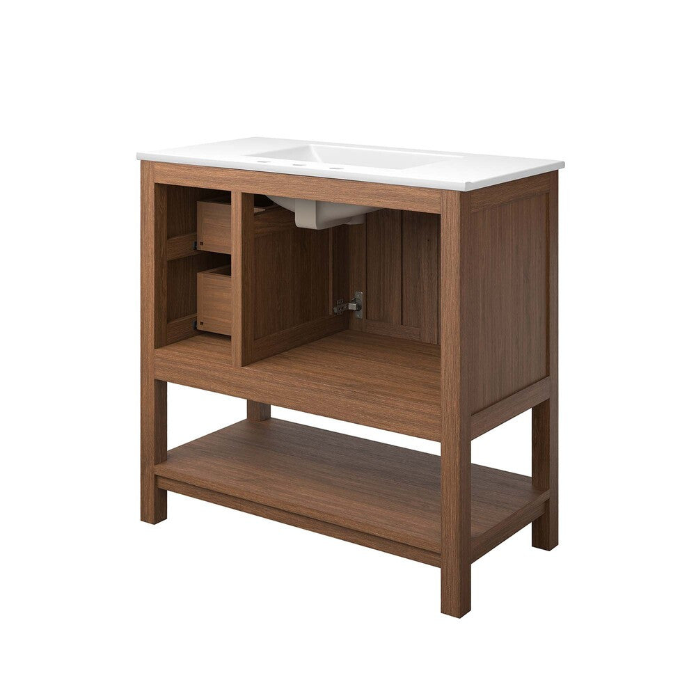 EEI-6535 Ashlyn 36" Wood Bathroom Vanity by Modway