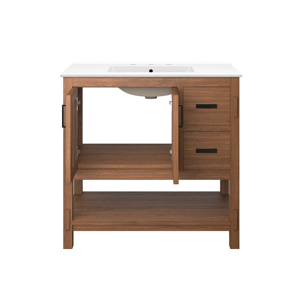 EEI-6535 Ashlyn 36" Wood Bathroom Vanity by Modway