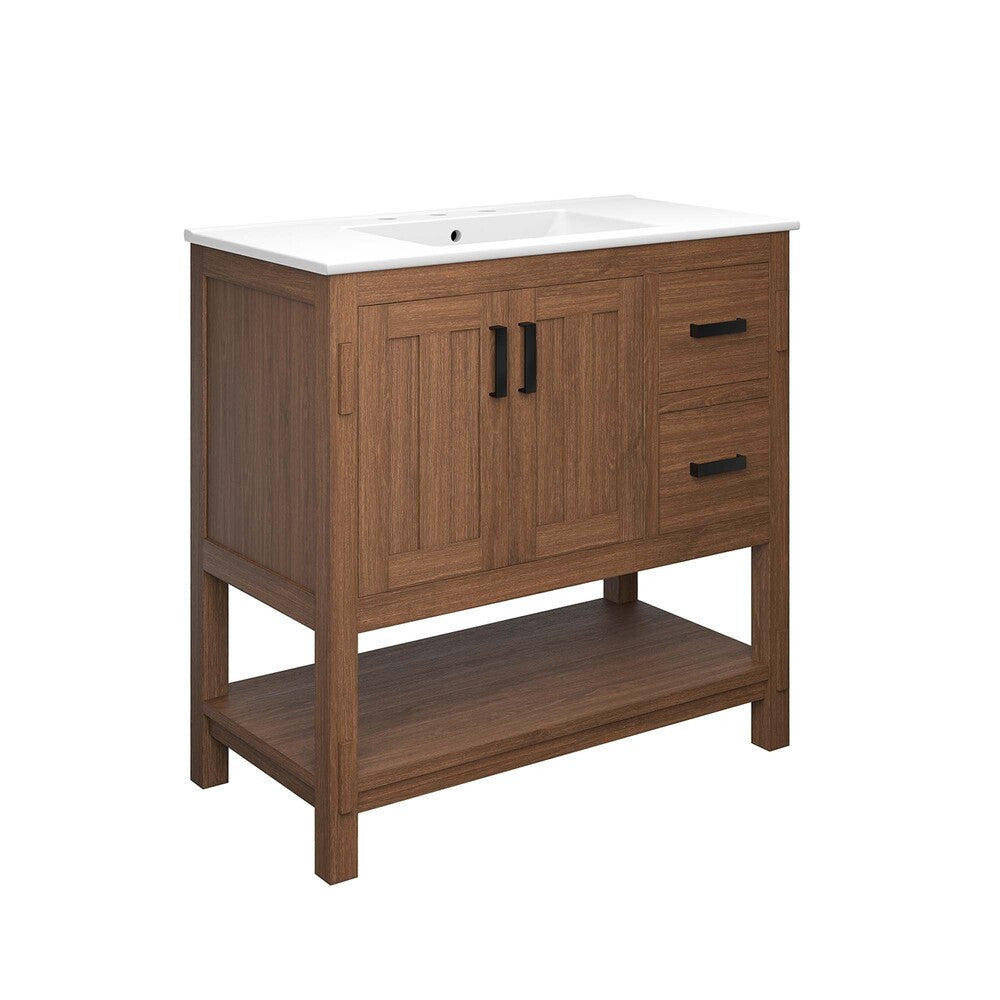 EEI-6535 Ashlyn 36" Wood Bathroom Vanity by Modway