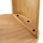 EEI-6913-OAK Aspect Round Wood End Table by Modway