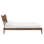 MOD-6251-WAL Astra Wood King Platform Bed by Modway