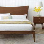 MOD-6251-WAL Astra Wood King Platform Bed by Modway
